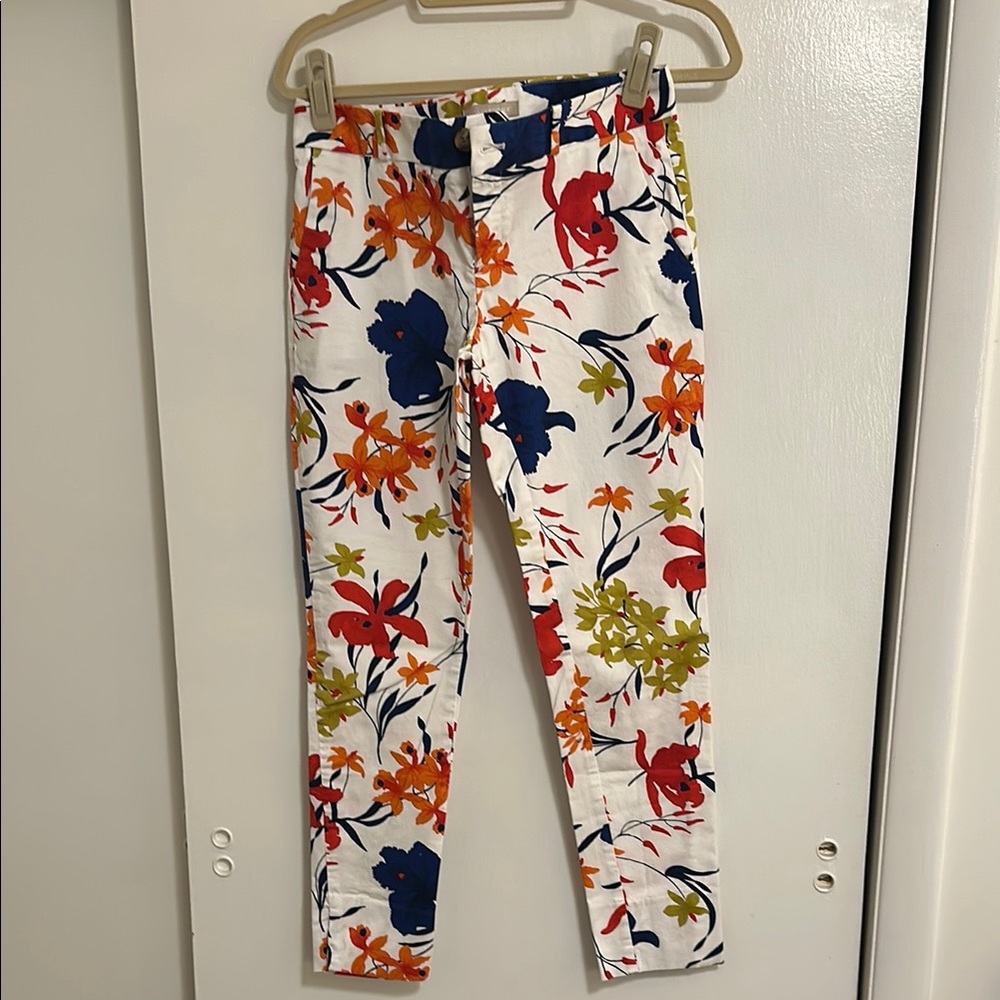 Banana Republic Floral Print Pants size 0